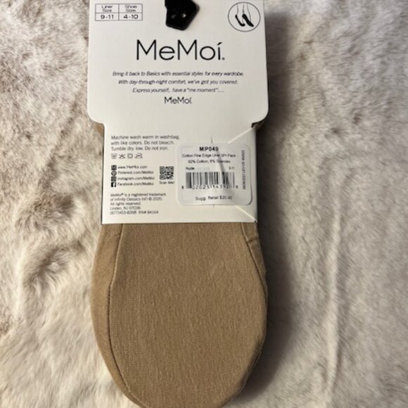 MeMoi Fine Edge - No-Show Shoe Liner - Picture 2 of 2